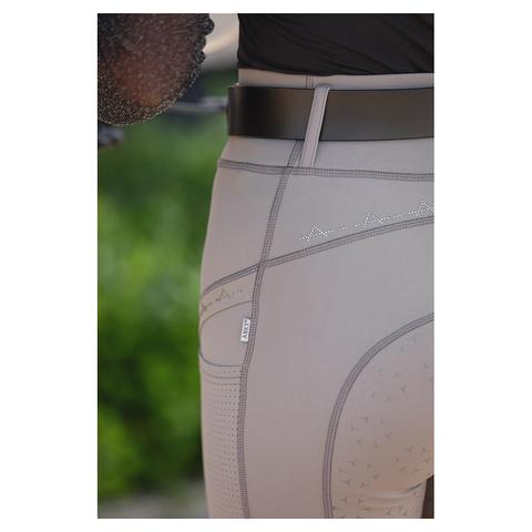 Legginsy damskie Anky Exposure C-Wear z silikonowym lejem beżowe