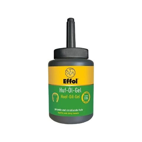 Olej w żelu do kopyt z pędzelkiem Effol Hoof Oil Gel czarny