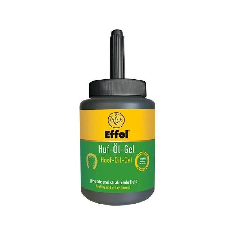 Olej w żelu do kopyt z pędzelkiem Effol Hoof Oil Gel czarny