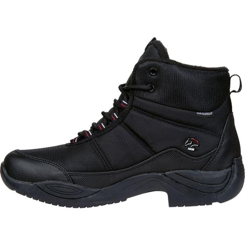 Buty stajenne HKM trekkingowe Adventure czarne