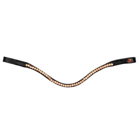 Naczółek Start Silenus czarno-różowozłoty