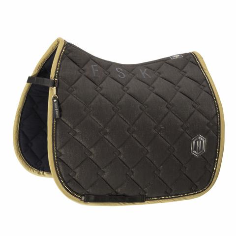 Czaprak Eskadron Heritage Cotton Glitter Crystal Black Truffle, ciemnobrązowy 2025/2026