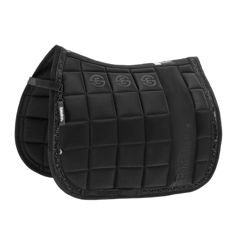 Czaprak Eskadron Dynamic Big Square Jewel Black, czarny 2025