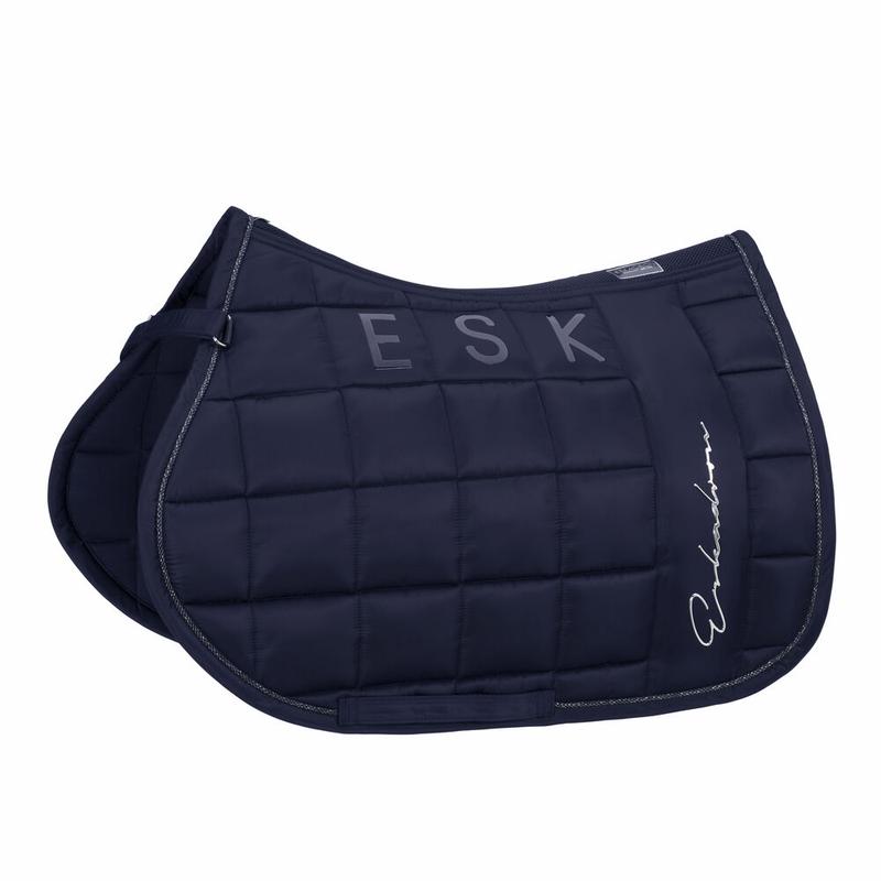 Czaprak Eskadron Classic Sports Big Square Mattgloss Navy, granatowy 2022