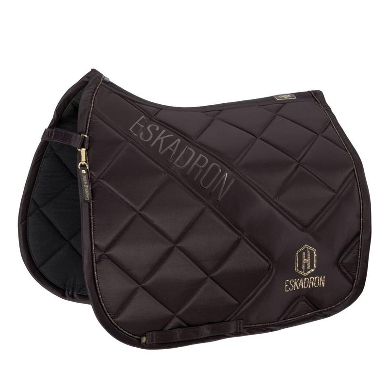 Czaprak Eskadron Heritage Bicross Mattgloss Black Truffle, ciemnobrązowy 2025/2026