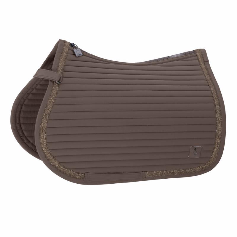 Czaprak Eskadron Classic Sports Softshell Emblem, Smoke taupe, brązowy 2024