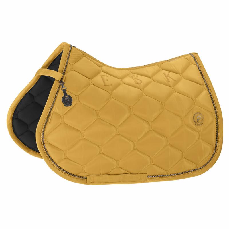 Czaprak Eskadron Platinum Highgloss Pearls Golden Yellow, żółty 2025