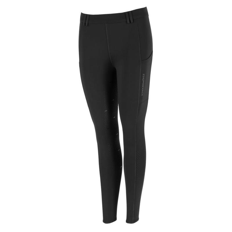 Legginsy damskie Schockemoehle Dark Grey, antracytowe 2025