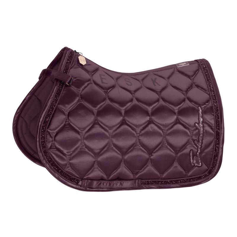 Czaprak Eskadron Satin Jewel Heritage Cassis, bordowy 2023/2024