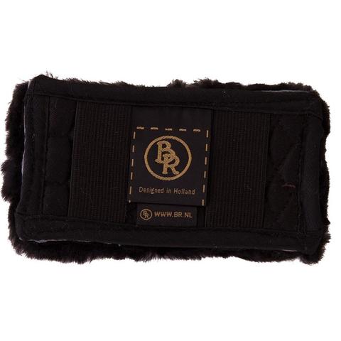 Podkładka pod łańcuszek BR naturalne futro czarna