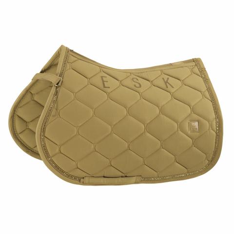 Czaprak Eskadron Heritage Glam Crystal Cardamom, złoty 2025/2026