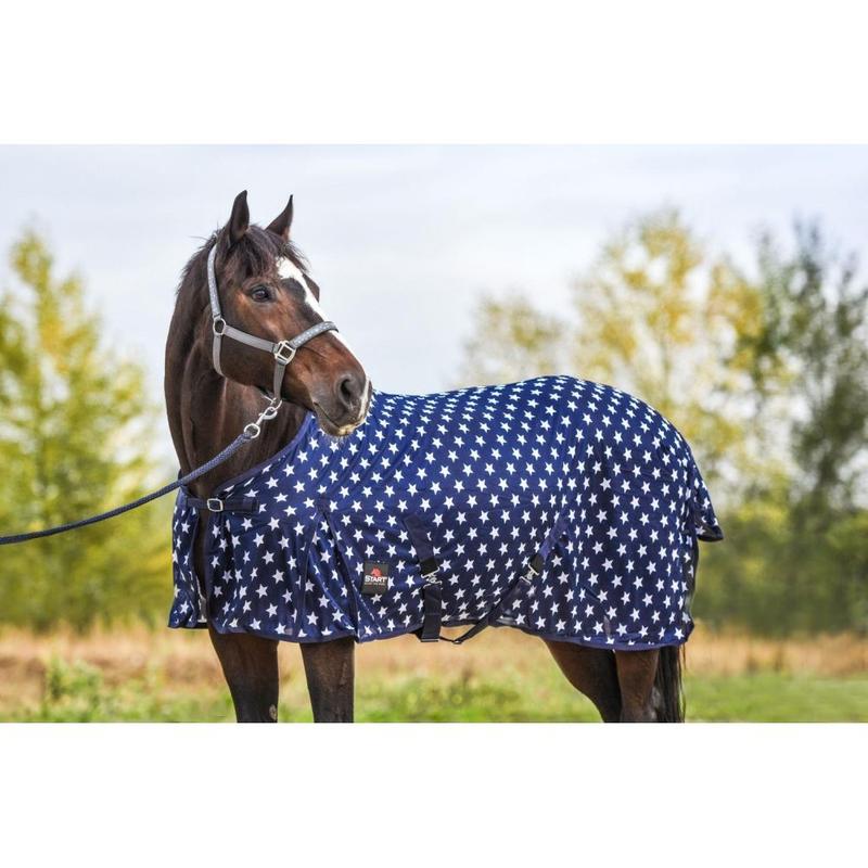 Derka siatkowa w gwiazdki Start granatowa