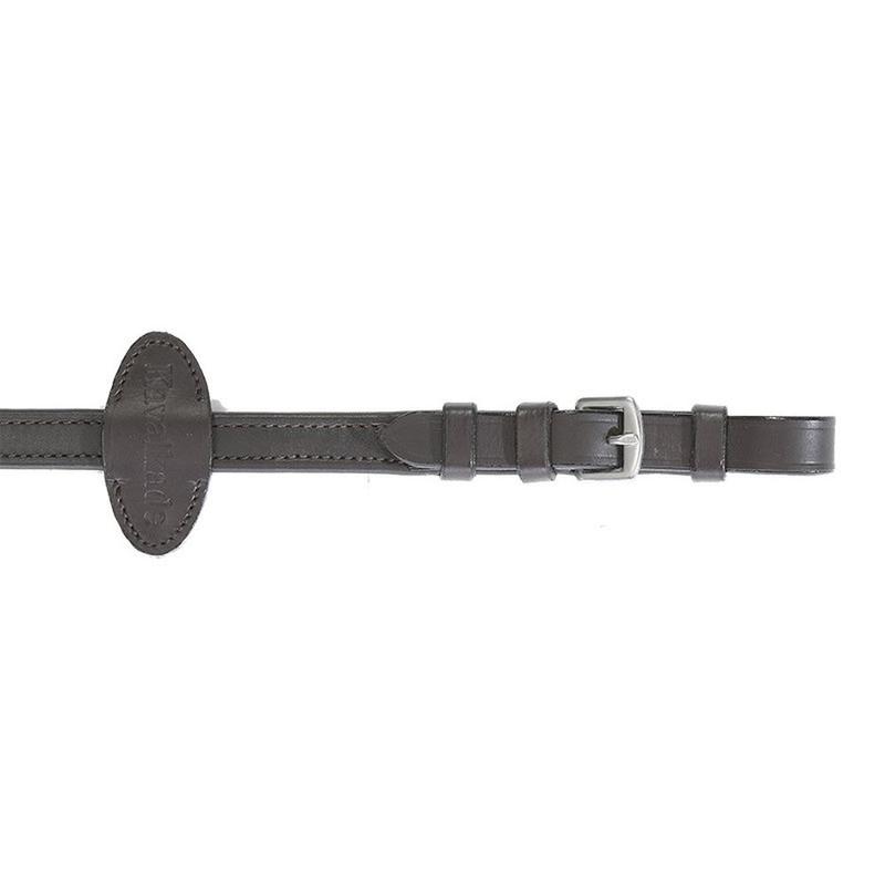 Wodze Kavalkade skórzane miękkie brązowe