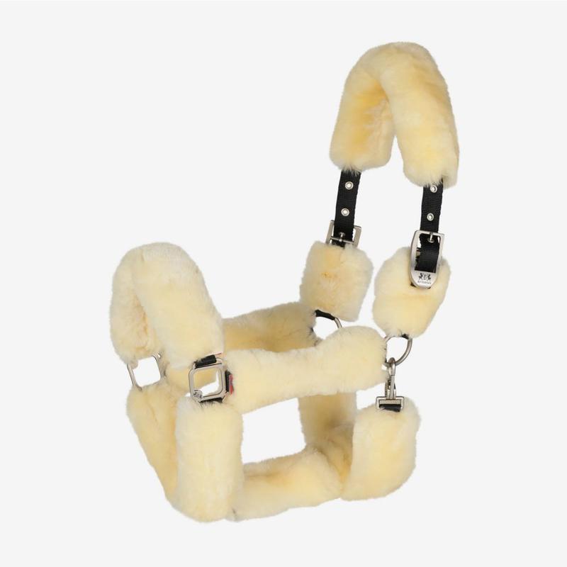 Kantar z futerkiem Horze Alaska czarny