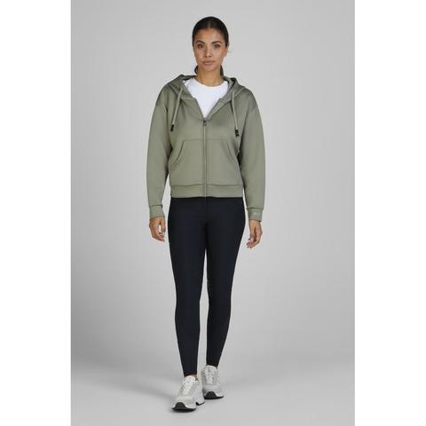 Bluza damska z kapturem Pikeur Athleisure Light Moos, jasnooliwkowy 2025