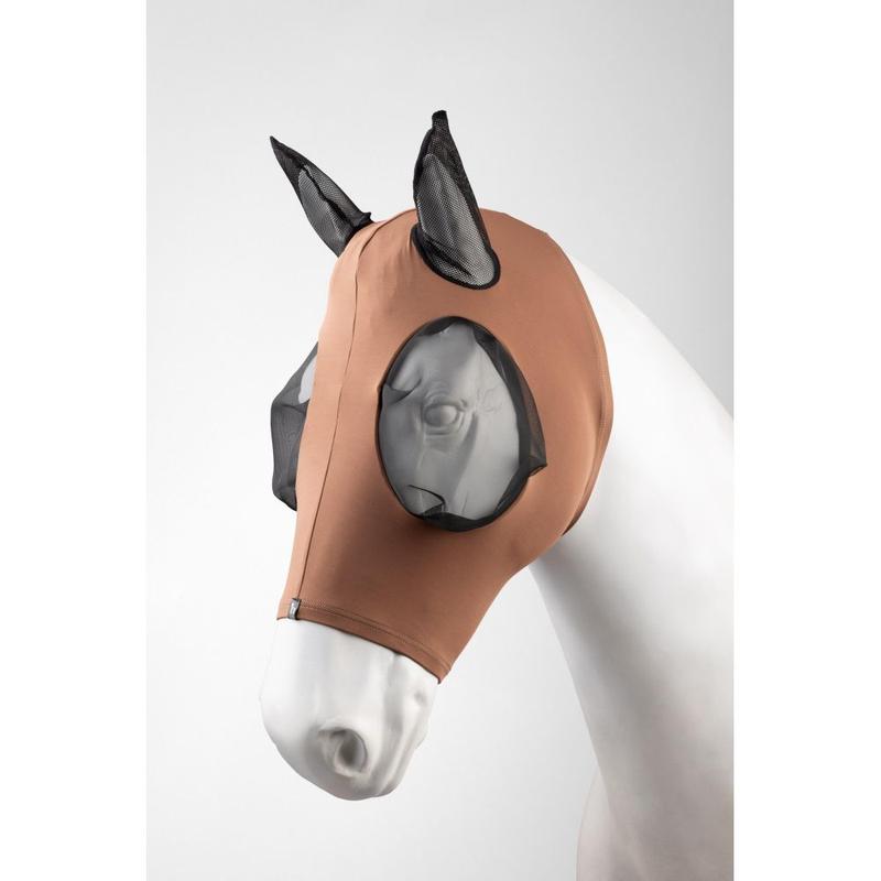 Maska siatkowa elastyczna Horze brązowa