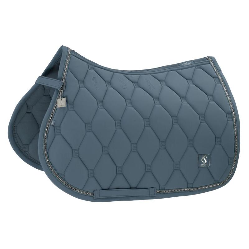 Czaprak Eskadron Classic Sports Softshell Crystal Steel Blue, niebieski 2025