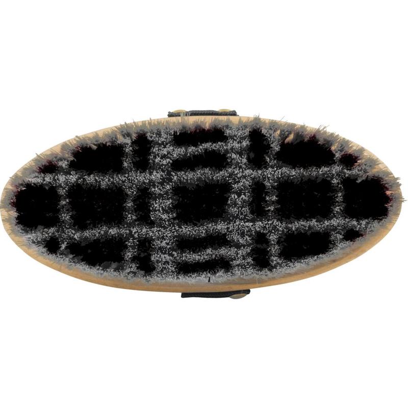 Szczotka York Karo czarno-szara