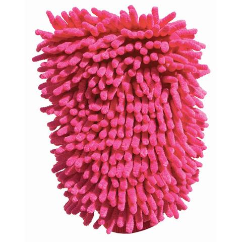 Rękawica do mycia York Magic miękka różowa