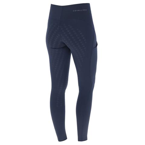 Legginsy damskie Covalliero granatowe 2025
