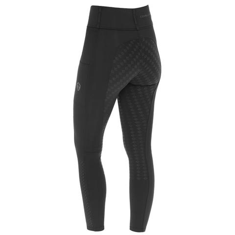 Legginsy damskie Covalliero czarne 2025