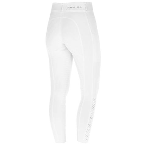 Legginsy damskie Covalliero białe 2025