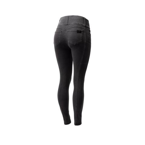 Bryczesy jeansowe damskie Horze Carolyn czarne