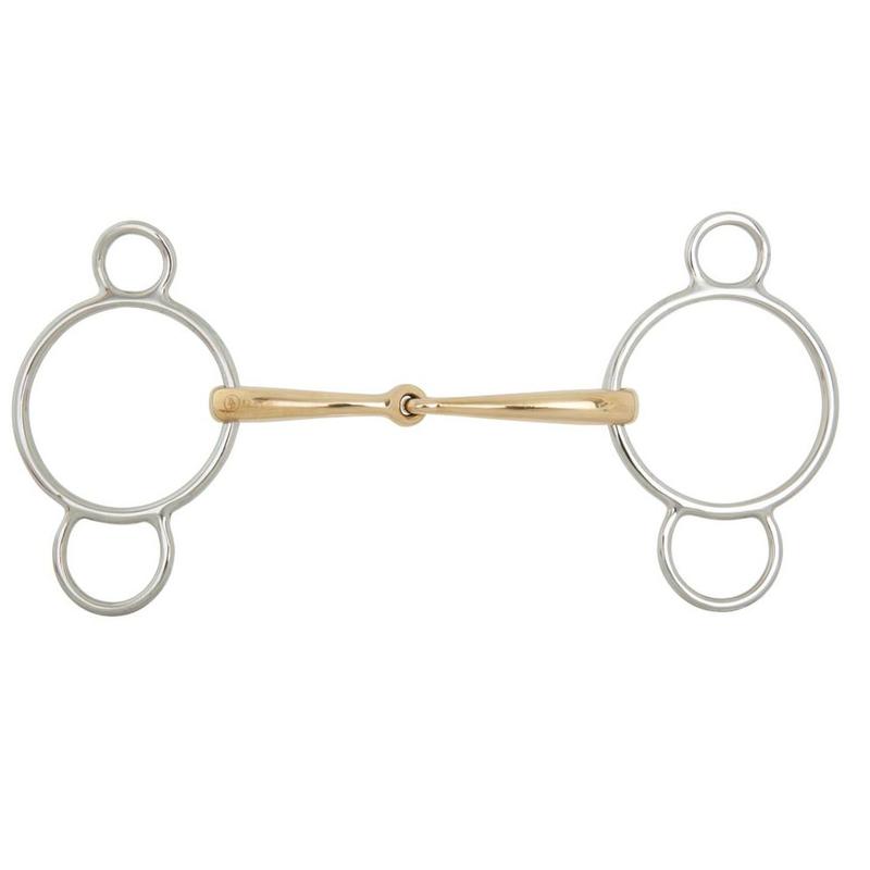 Wędzidło wielokrążek Pessoa BR Soft Contact anatomiczne niemieckie srebro