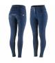 Bryczesy zimowe jeansowe Horze Kasey Limited Edition granatowe