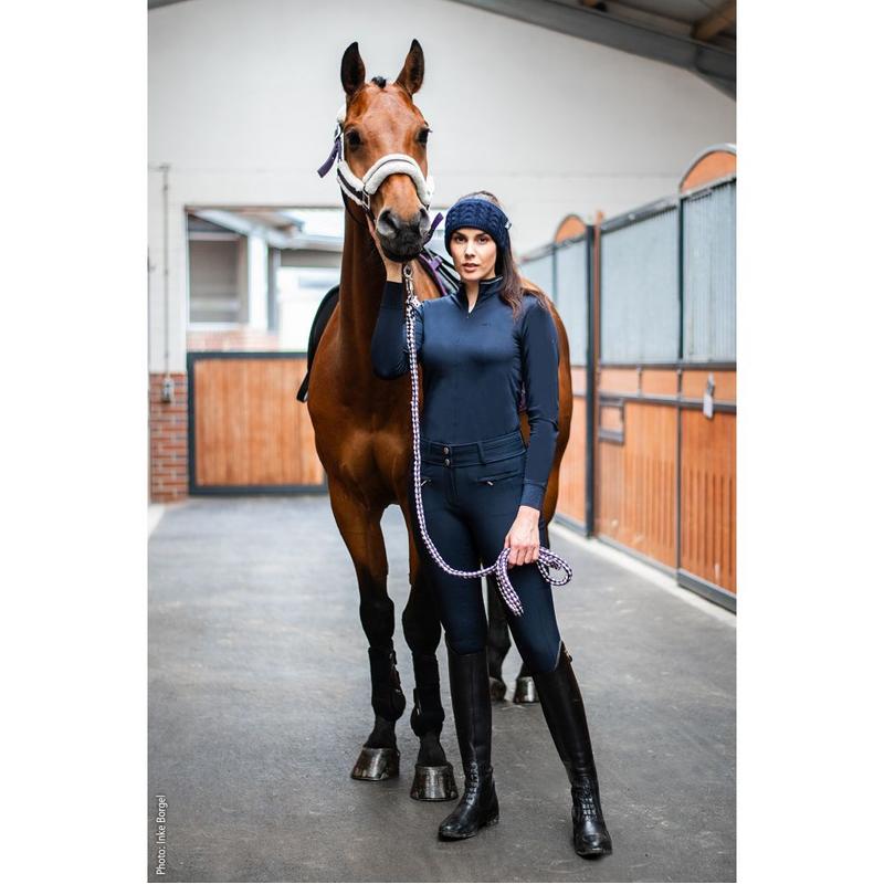 Bluzka damska techniczna Schockemoehle Peppa Style Deep Night, granatowa 2024