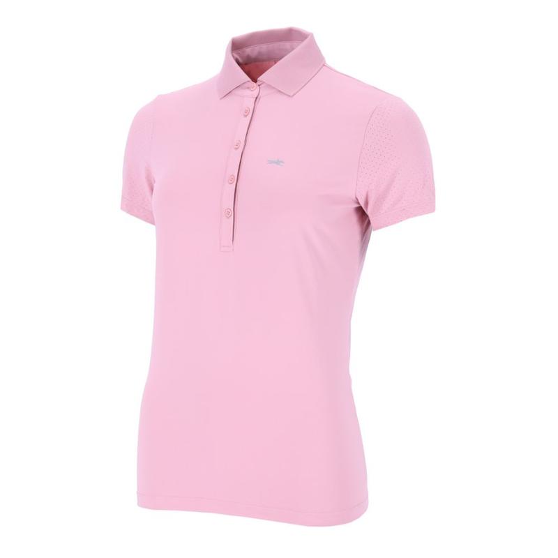 Koszulka Polo damska Schockemoehle SPMadlin Style dusty pink, różowa 2025