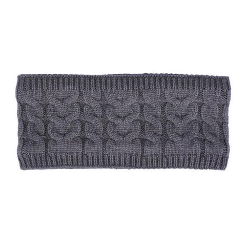 Opaska na głowę Schockemohle Asphalt, antracytowa 2024