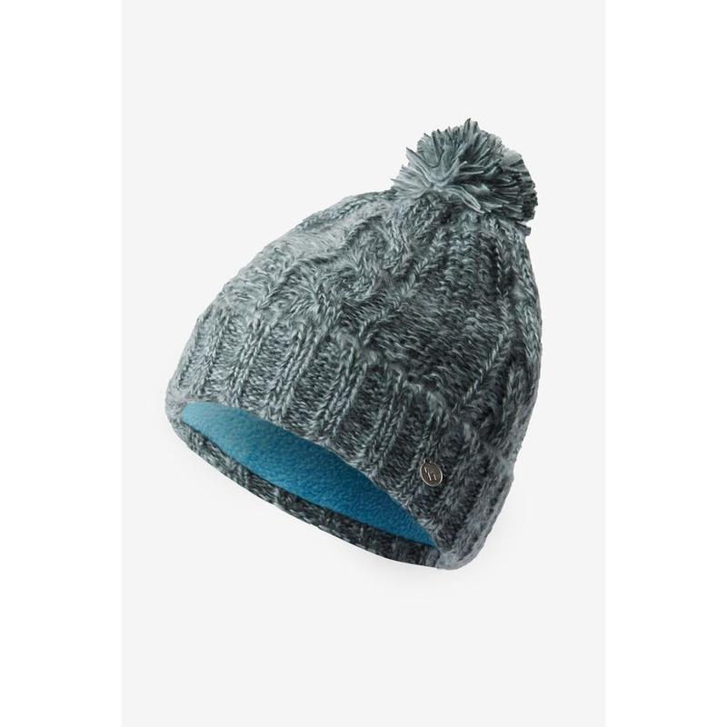 Czapka zimowa Leighton Teens z polarową podszewką szara