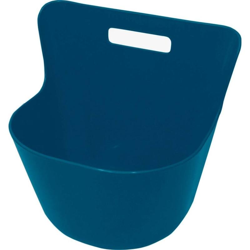 Karmidło żłób z uchwytem York plastikowe niebieskie
