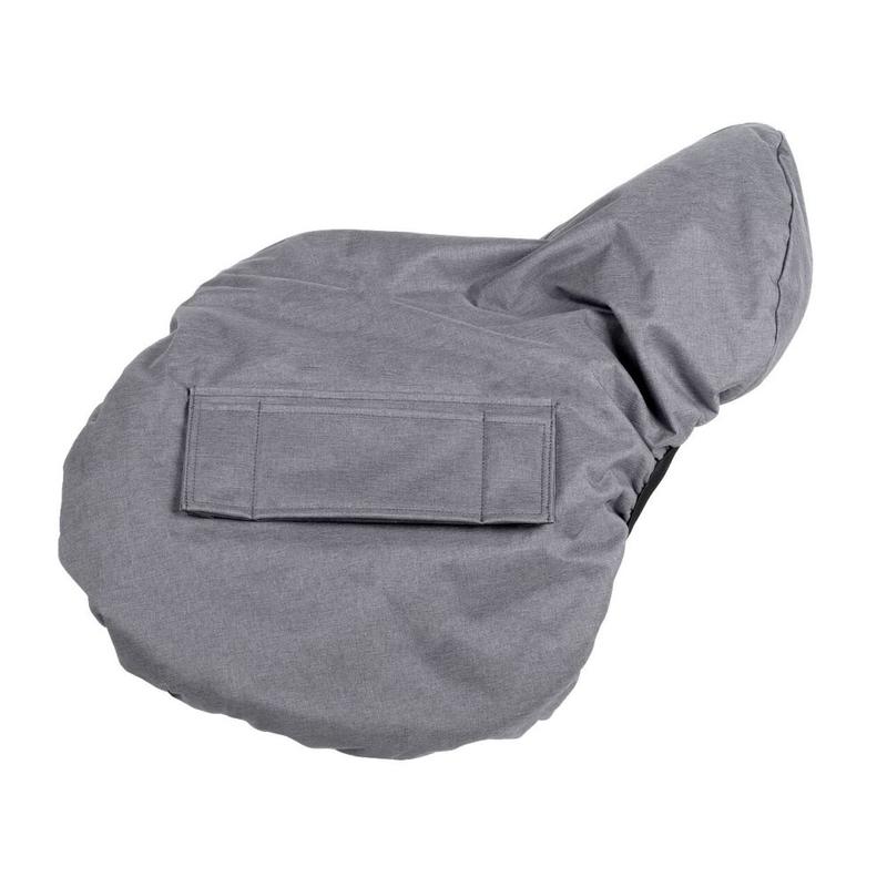 Pokrowiec na siodło QHP szary