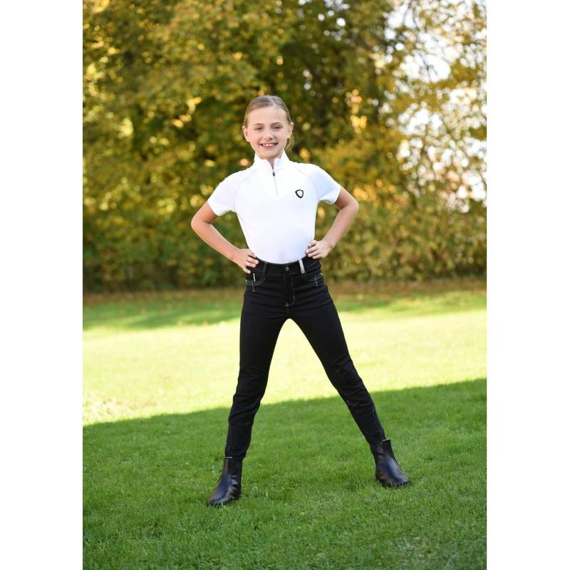 Bryczesy młodzieżowe Kerbl- Covalliero Basic Plus czarne