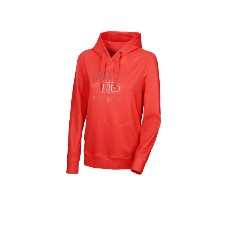 Bluza damska z kapturem Pikeur Vajessa Coral Red, koralowa 2023