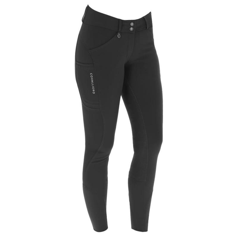 Bryczesy damskie Covalliero Premium czarne