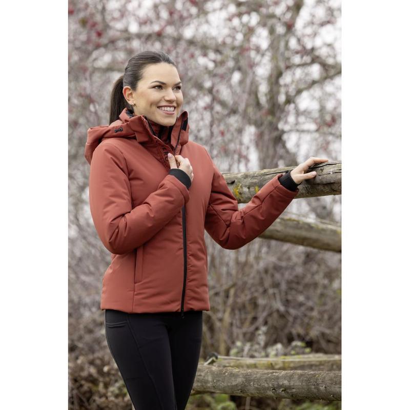 Kurtka damska zimowa Covalliero Rust 2025
