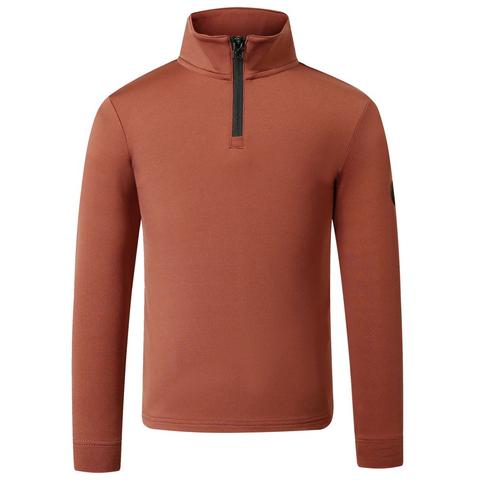 Bluzka młodzieżowa termoaktywna Covalliero ceglasta 2025