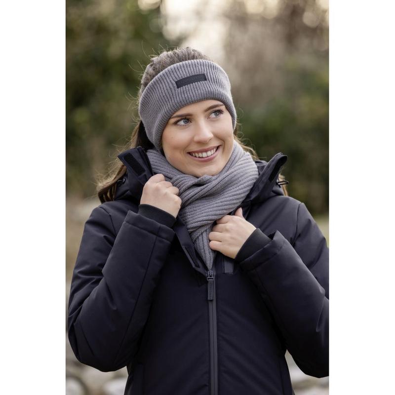 Opaska dzianinowa Covalliero szara 2025