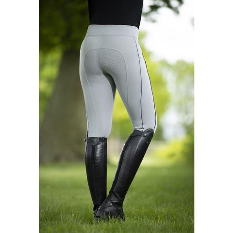Legginsy damskie HKM Equilibrio Style Silikon granatowe
