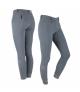 Bryczesy QHP Coco lej silikonowy full Grey Green