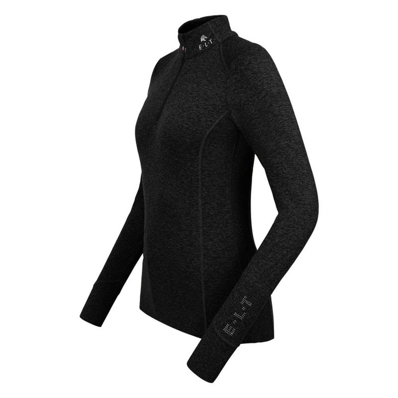 Bluzka damska techniczna Elt Milano czarna