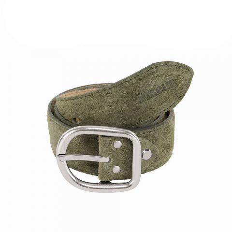 Pasek skórzany Pikeur Suede Belt oliwkowy 2019