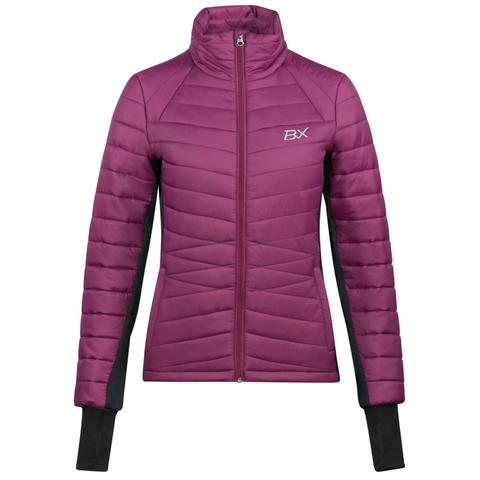 Kurtka Horze Vertigo BVX Roxy light quilted bordowa