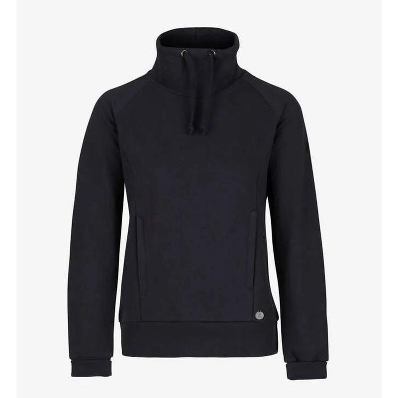 Bluza damska z golfem Horze Elinor granatowa