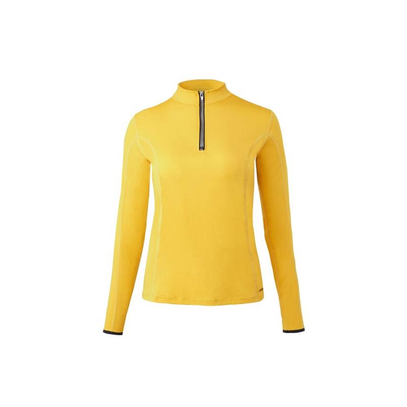 Bluza damska techniczna Horze Lucy żółta