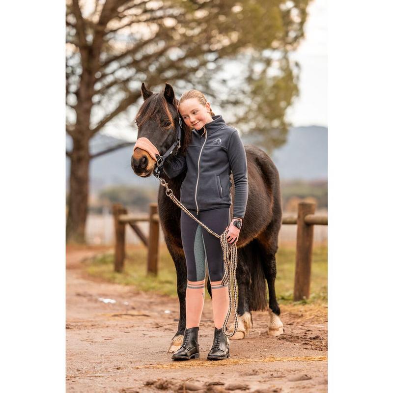 Bluza młodzieżowa Horze Sadie granatowa