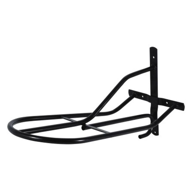 Wieszak na siodło i ogłowie York czarny